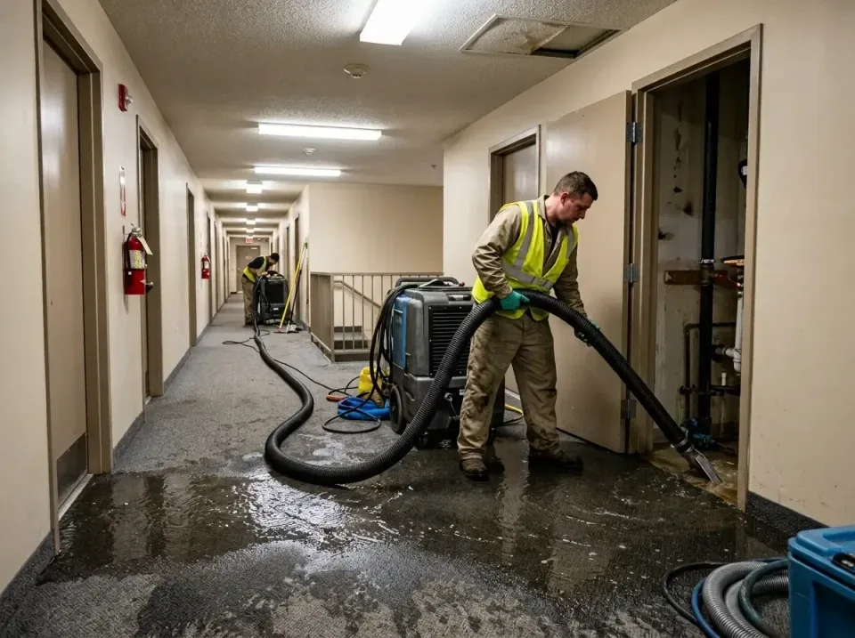 multi-unit-apartment-hallway-f-005 — frequently asked questions, Emergency Burst Pipe Water Extraction & Removal in Horizon…